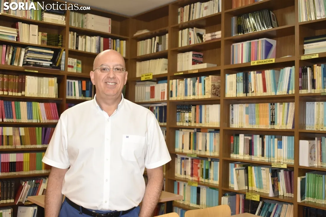 Saturio Ugarte, director de la Uned en Soria.