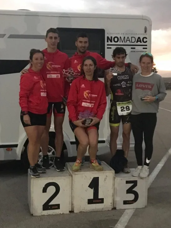 Duatlón Popular de San Saturio, Memorial María García Rubio, en Valonsadero. Cedidas