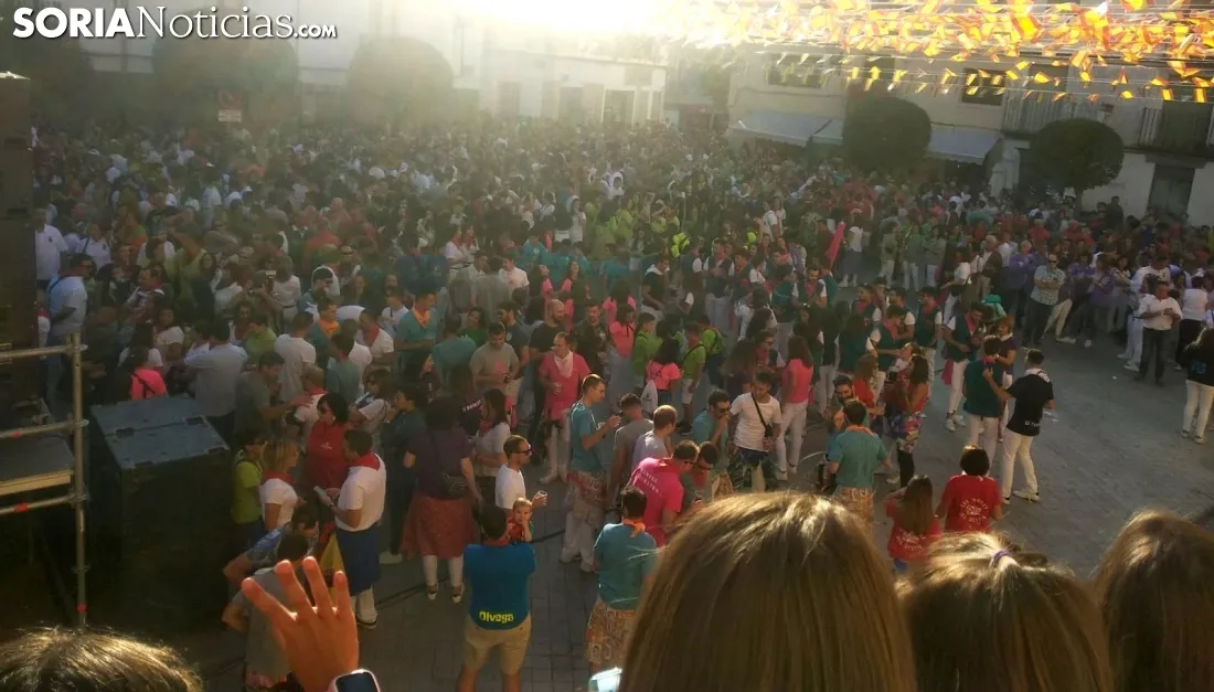 Una imagen del arranque de las fiestas olvegueñas. /SN