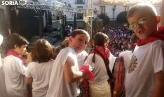 Una imagen del arranque de las fiestas olvegueñas. /SN