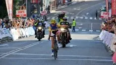 Una imagen del intenso fin de semana ciclista en Soria en su última jornada. /Ángel Vivar