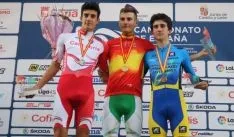 Uno de los podios tras la prueba. /RFEC