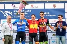 Uno de los podios tras la prueba. /RFEC