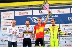 Uno de los podios tras la prueba. /RFEC