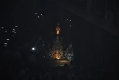 Una de las imágenes de la Bajada. /Cristina Ortega