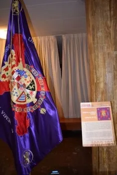 Foto 6 - Las fotos de las banderas  hist&oacute;ricas de la exposici&oacute;n 'Espa&ntilde;a en rojo y gualda'