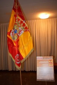 Foto 5 - Las fotos de las banderas  hist&oacute;ricas de la exposici&oacute;n 'Espa&ntilde;a en rojo y gualda'