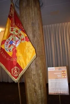 Foto 4 - Las fotos de las banderas  hist&oacute;ricas de la exposici&oacute;n 'Espa&ntilde;a en rojo y gualda'