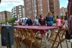 Una imagen de la comida de hermandad del barrio capitalino. /SN