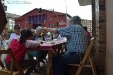 Una imagen de la comida de hermandad del barrio capitalino. /SN