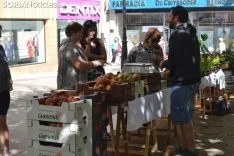 Una imagen de la plaza de San Esteban este sábado. /SN