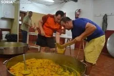 Una imagen de la comida de hermandad del barrio capitalino. /SN