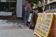 Una imagen de la plaza de San Esteban este sábado. /SN
