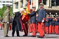 Homenaje y juramento a la bandera de España. SN
