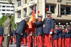 Homenaje y juramento a la bandera de España. SN
