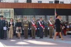 Homenaje y juramento a la bandera de España. SN