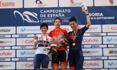 Uno de los podios de esta jornada. 