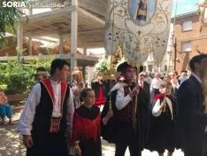 Una imagen de la procesión del sábado. /SN