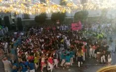 Una imagen del arranque de las fiestas olvegueñas. /SN