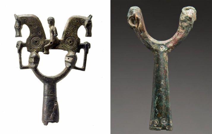 Las dos piezas del museo. /Jta.