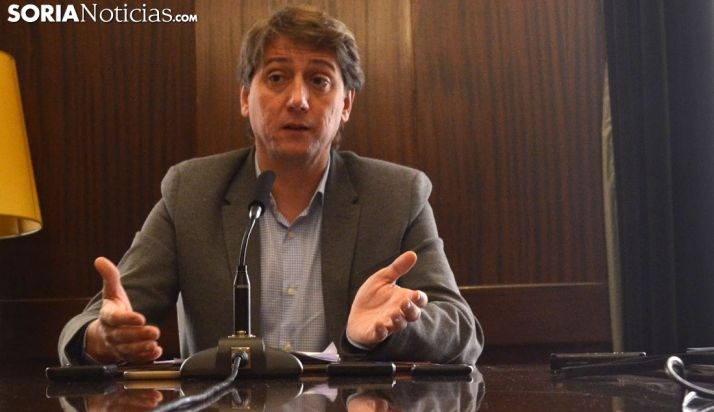 El alcalde este viernes en rueda informativa. /SN