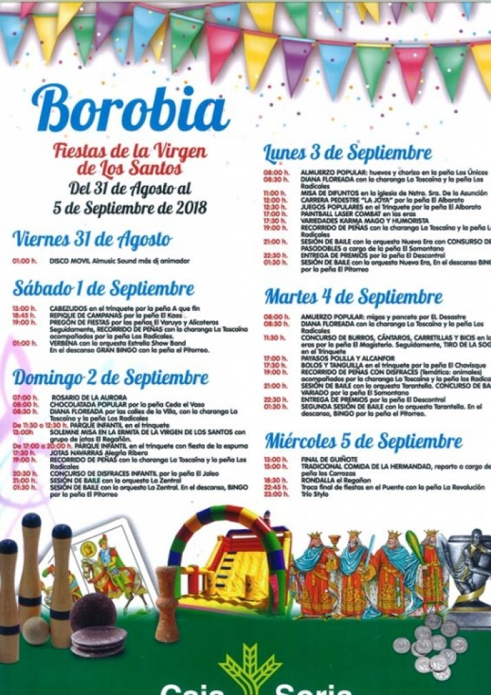 Jotas aragonesas y navarras durante el día de hoy en Borobia