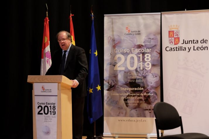 Herrera este lunes en Salamanca.