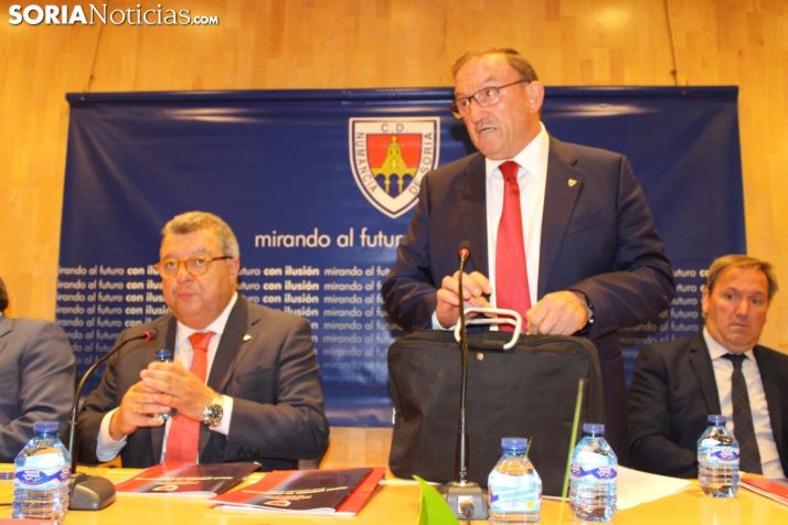 Francisco Rubio deja la presidencia del CD Numancia. 