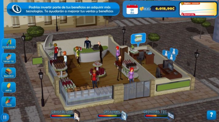 La Junta lanza un juego didáctico online para que las pequeñas empresas aprendan a incorporar las TIC en sus modelos de negocio