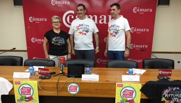 Rosa Almazán, Alberto Santamaría y Francisco Gil. /EP