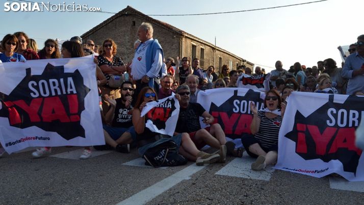 Una imagen de la concentración de Villaciervos el 23 de agosto. /SN