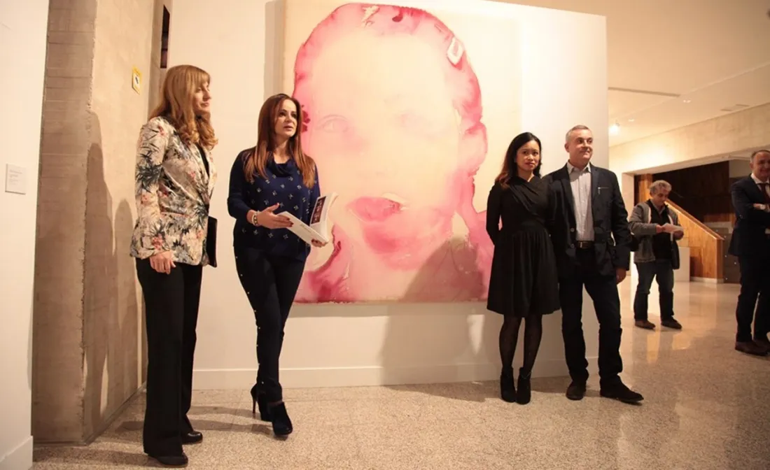 Foto 2 - Las Cortes regionales alberganuna muestra de obras de la Colecci&oacute;n MUSAC y la Colecci&oacute;n de Arte Contempor&aacute;neo de la Junta de Castilla y Le&oacute;n