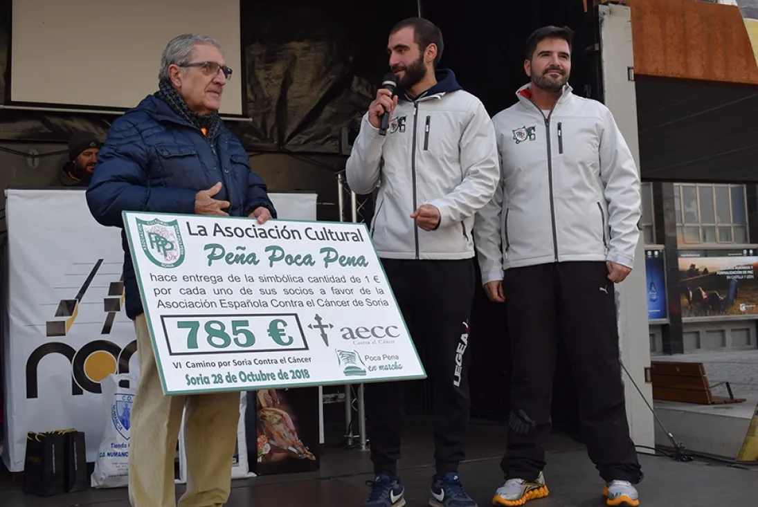 Foto 2 - Galer&iacute;a de la multitudinaria VI edici&oacute;n 'Camino por Soria contra el c&aacute;ncer'  (190 fotos)