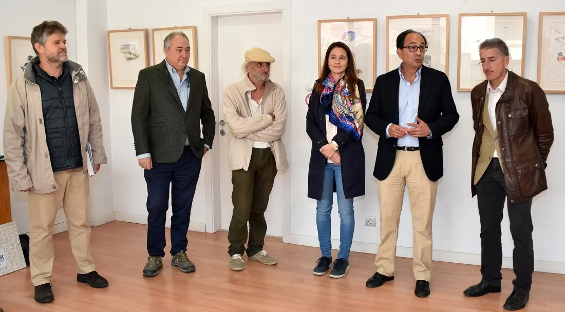 Imagen de la apertura de la muestra. /Jta.