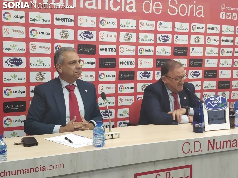 Elias Irael, nuevo presidente del Numancia. SN