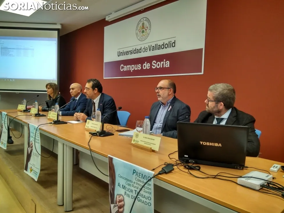 Presentación de los Mejores TFG de Soria.