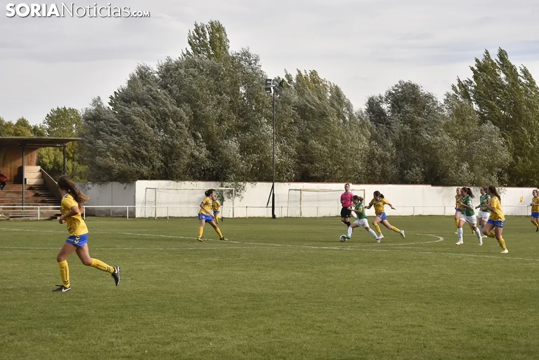 Debud del CD San José Femenino en Soria.