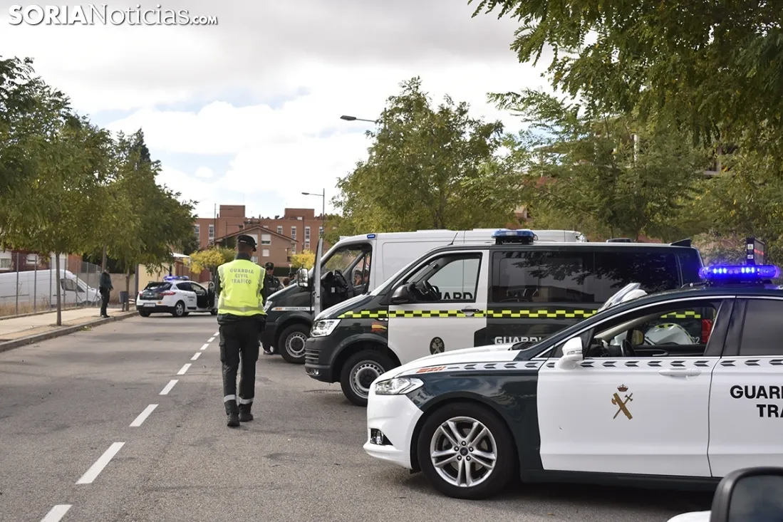 Exposición medios de la Comandancia de Soria.