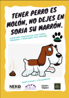 Foto 2 - ‘Soria perruna’ y ‘Perrunos por Soria’ llaman a la higiene de las mascotas en la calle