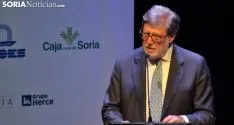 Santiago Aparicio, en la gala del 40 aniversario de FOES. /SN