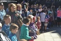 Estreno de la comparsa de Gigantes y Cabezudos.