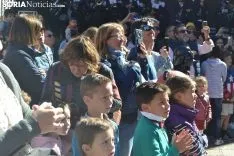 Estreno de la comparsa de Gigantes y Cabezudos.