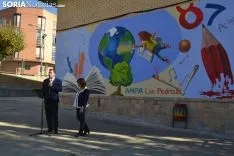 Nuevo mural en el CEIP Las Pedrizas.