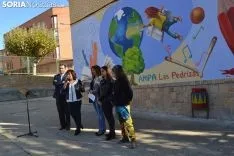 Nuevo mural en el CEIP Las Pedrizas.