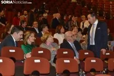 Una de las imágenes de la gala de esta noche en La Audiencia. /SN