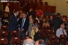 Una de las imágenes de la gala de esta noche en La Audiencia. /SN