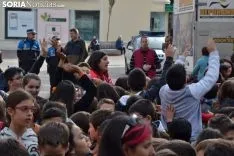 Una imagen de esta mañana en Granados. /SN