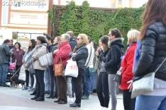 Una imagen de esta mañana en Granados. /SN