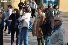 Una imagen de esta mañana en Granados. /SN