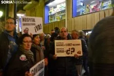 Una imagen de la multitudinaria manifestación de esta tarde de viernes. /SN